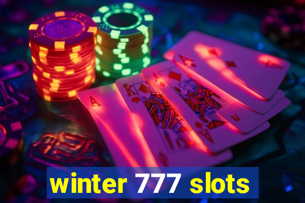 winter 777 slots